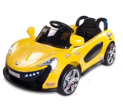 Детский электромобиль Caretero Aero желтый